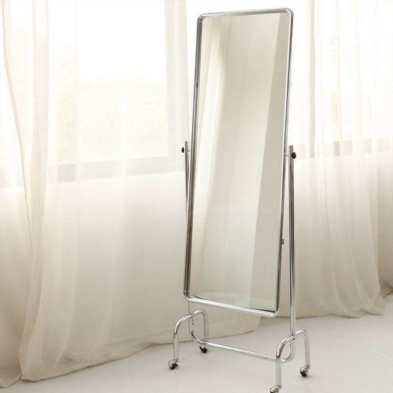 服装店镜子全身超白显瘦美颜网红欧式少女穿衣镜可移动带轮落地镜,住宅家具,穿衣镜,淘宝优惠券,粉丝福利购,淘宝优惠卷