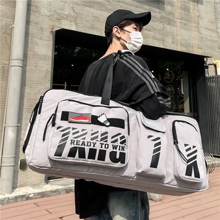 新款羽毛球包单肩矩形包大方包大容量手提式网球包男女运动健身包