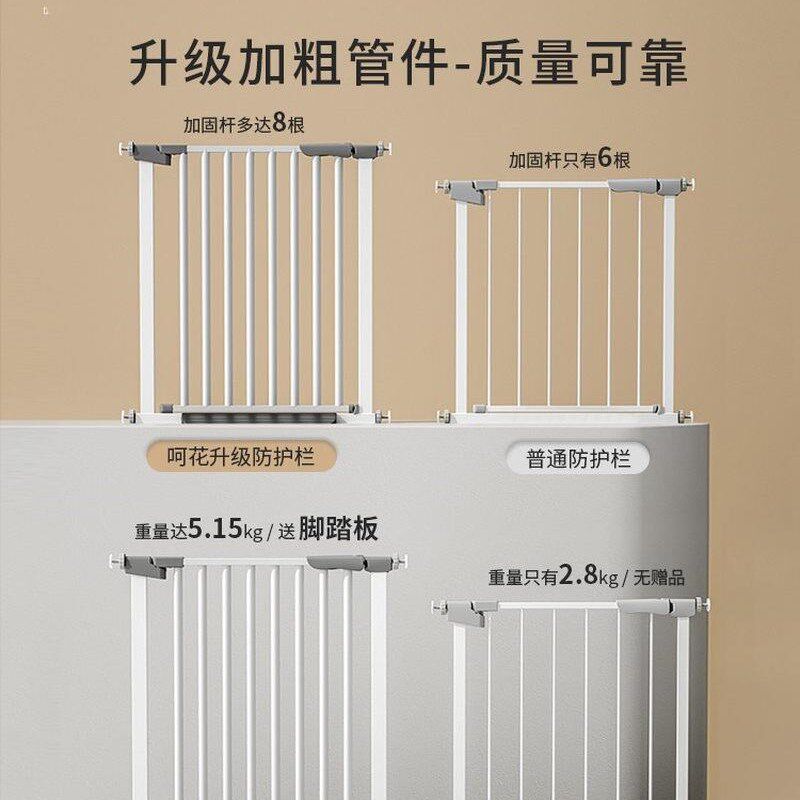 新款楼梯口护栏儿童安全门防护栏婴儿门栏宝宝免打孔宠物门栏厨房