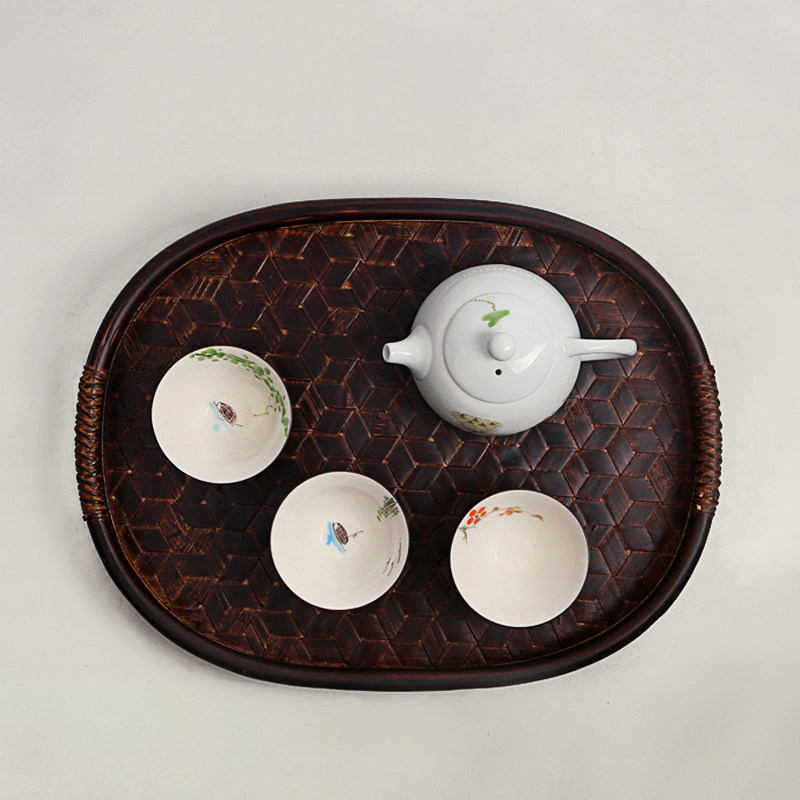 现货仿古竹编茶道收纳小提篮 做旧竹茶点盘干果水果篮子 茶具零配,餐饮具,果盆/果盘/果篮,淘宝优惠券,粉丝福利购,淘宝优惠卷