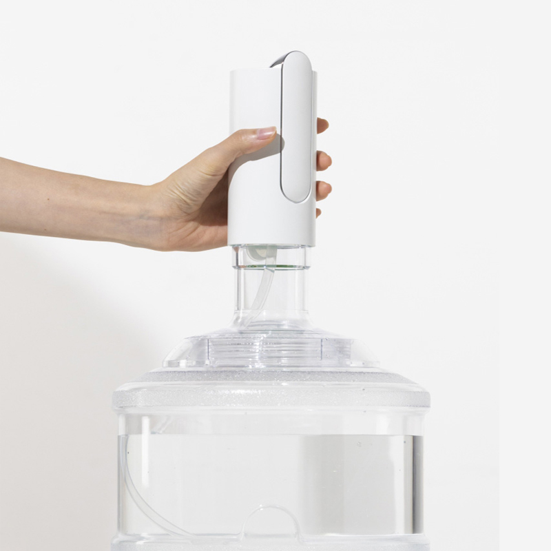 桶装水抽水器充电式折叠家用电动饮水机自动吸水压纯X净矿泉水取