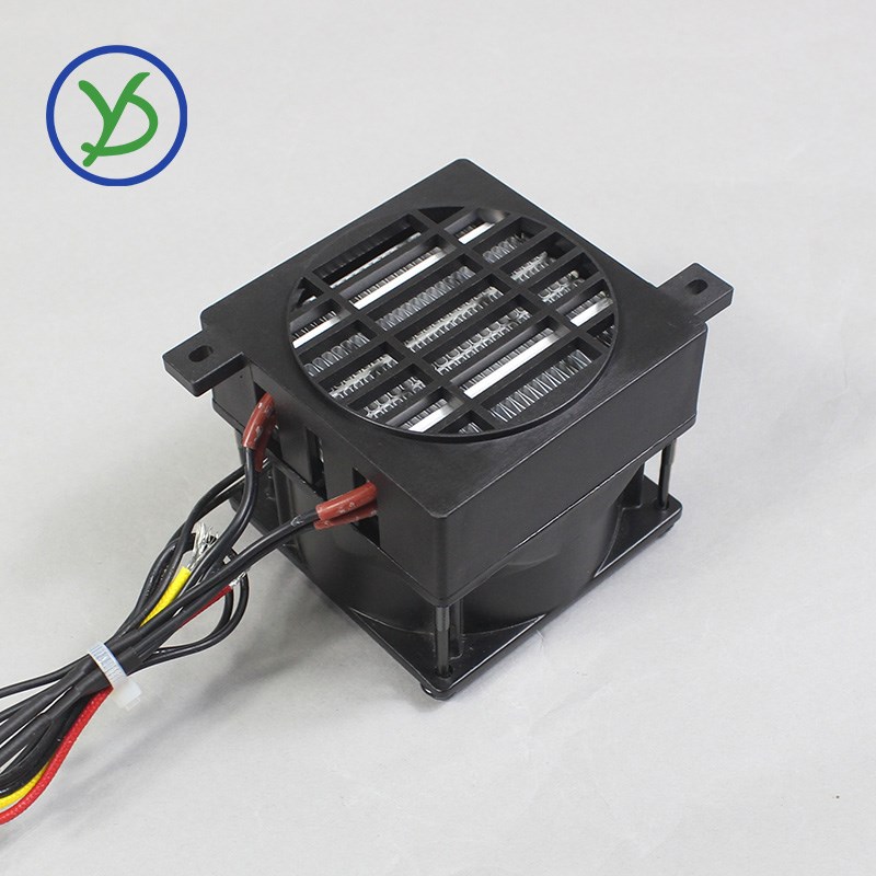 绝缘PTC加热器带风扇空气220V大功率I陶瓷电发热器片暖风机配件80