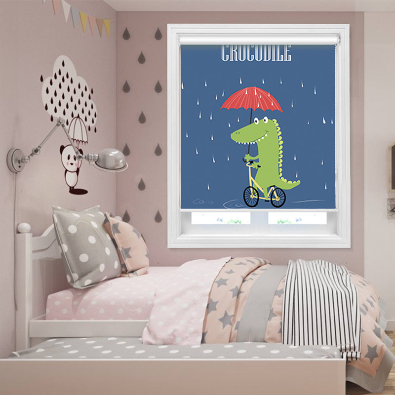 免打孔安装印花卷帘 窗帘卷拉式 卧室阳台遮阳卫生间厨房遮光升降,居家布艺,卷帘,淘宝优惠券,粉丝福利购,淘宝优惠卷