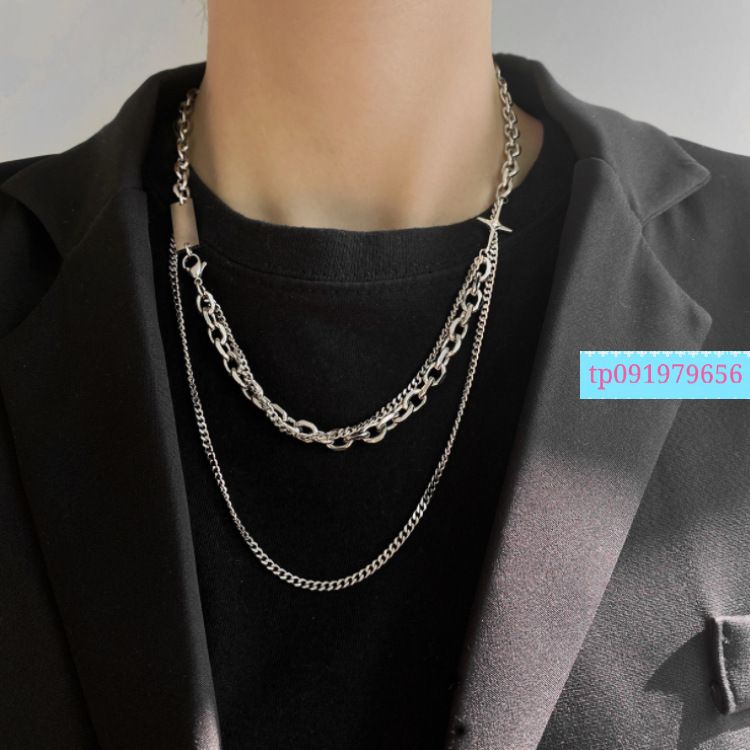 速发Personality necklace diamond fashion sweater chain women