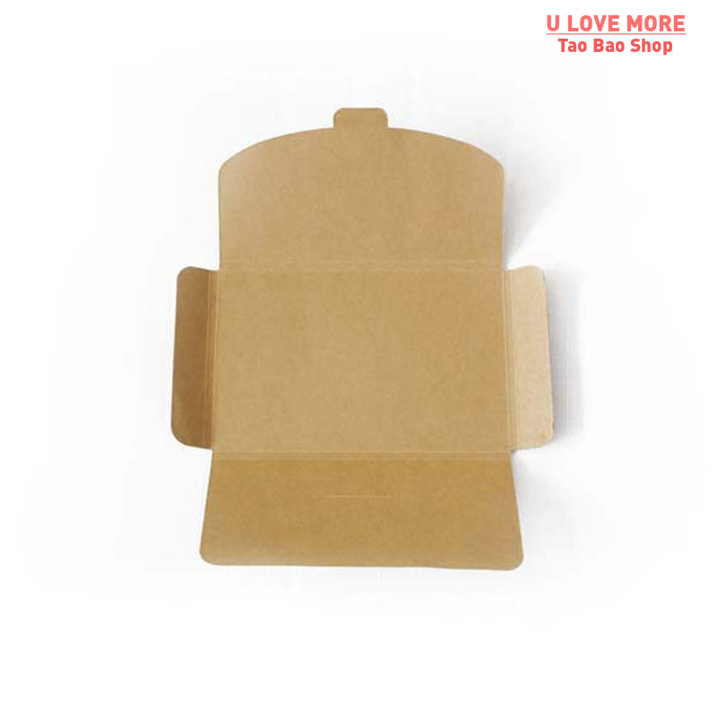 新品10pcs Black Kraft Paper Cardboard Envelope Bag Wedding I 办公设备/耗材/相关服务 牛皮信封 原图主图