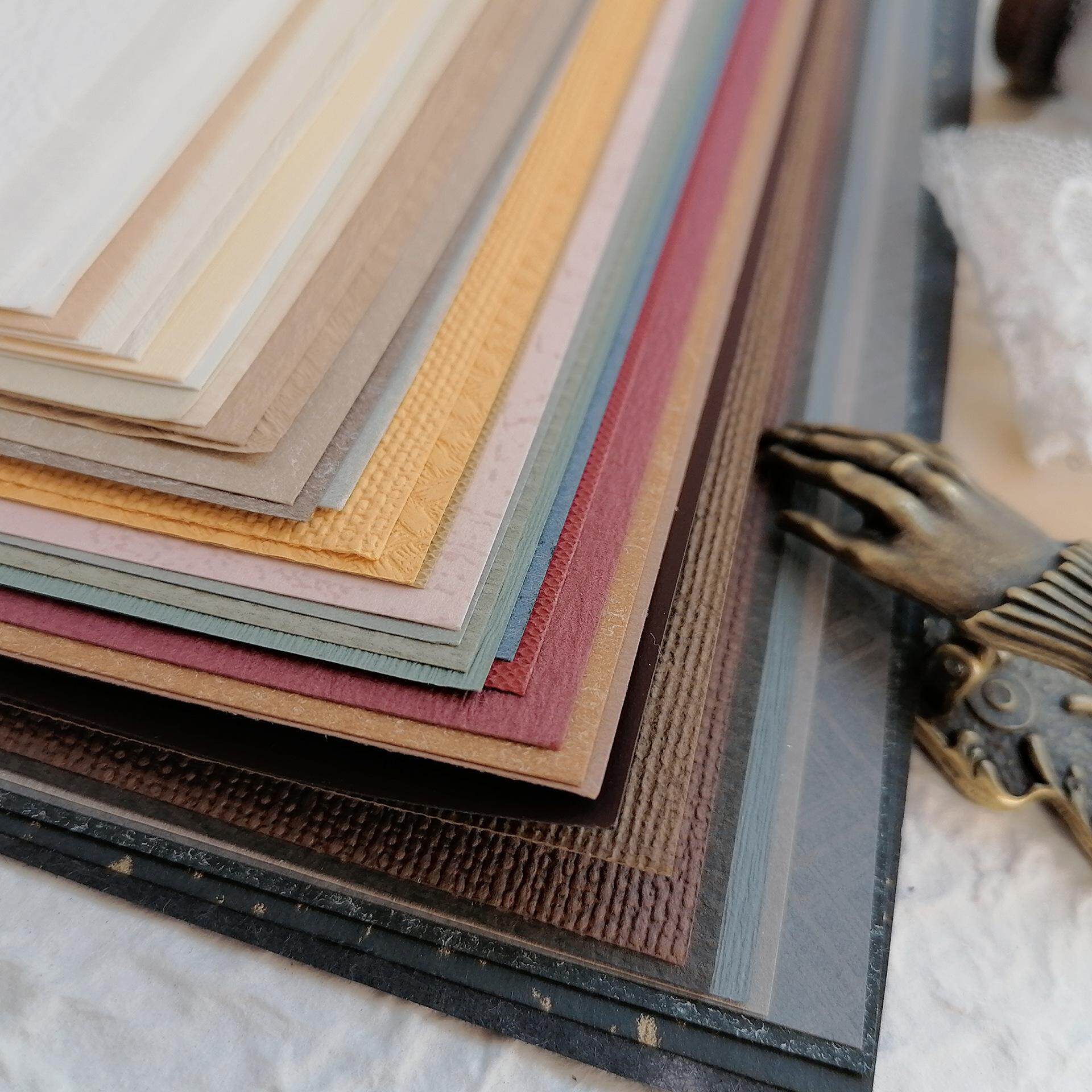 包邮 冬日暖阳 纹理特种t纸 40款素材 打印手账拼贴打底5 4