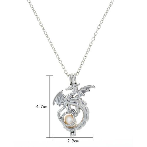 2019 Fashion Dragon Glowing Stone Necklace Women Man Glow i