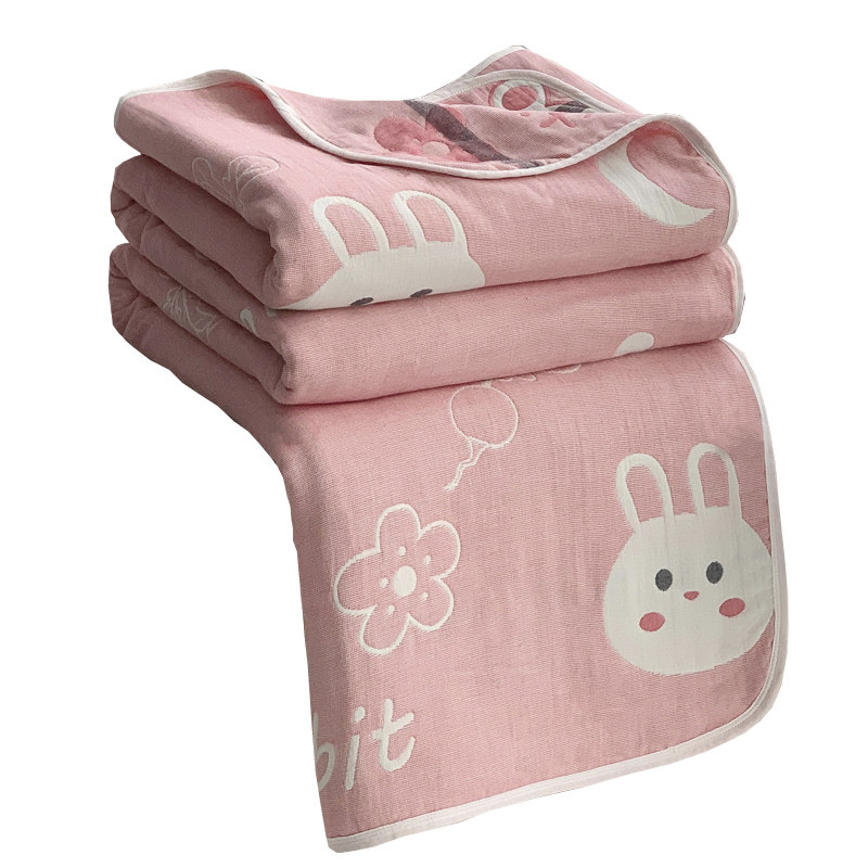 六层纱布毛巾被纯棉幼儿园宝宝毯子单人夏凉被婴儿童午睡空调盖毯,床上用品,化纤被,淘宝优惠券,粉丝福利购,淘宝优惠卷