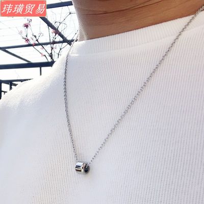 新品Boussole collier hommes acier inoxydable collier pour le