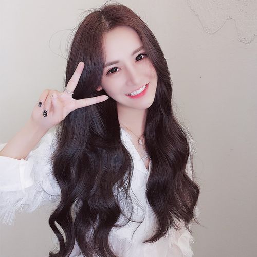 韩式假发女长卷发大波浪 网红可爱u型半头套隐形无痕一片式接发片