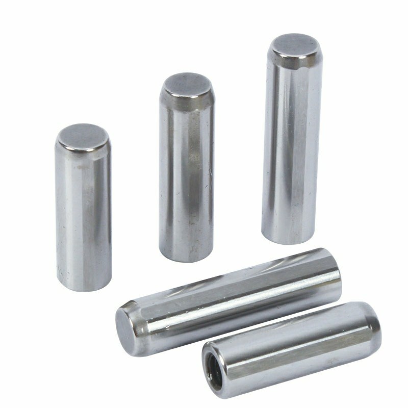 直径5负公差内螺纹圆柱销BLX05-h7定位销MSTH5-10/15/20/25/30/35