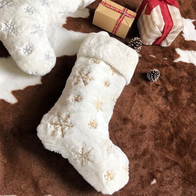 Christmas Stockings Gift Christmas Sock Kids Candy Bag Xmas