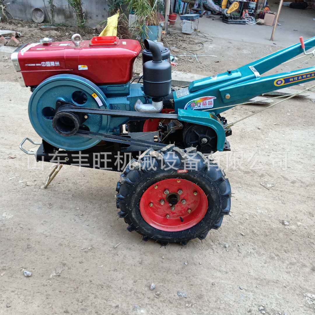 大棚果园手扶微耕机 q农用手扶旋耕起垄机 水旱两用手扶拖拉机