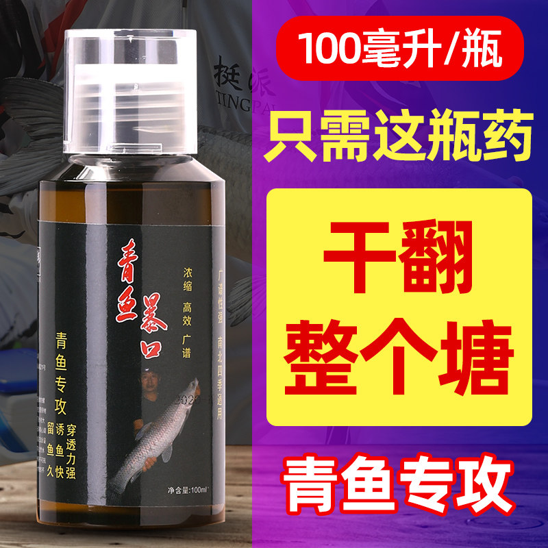 速发钓鱼青鱼小药专攻小药江湖水库饵料窝料添加剂大物大青专用诱