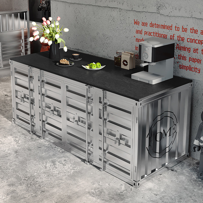 工业风展示台精品店样品货架摆放台子创意中岛柜子模型z样品流水