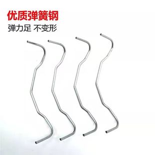 笼门勾鸡笼配件兔笼笼具笼门挂钩卡扣水线勾不锈钢水线钩笼门钩