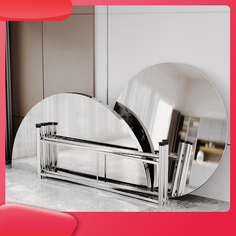 特厚304不锈钢大圆桌转盘桌子圆桌圆凳家用商用户外吃饭饭桌餐桌,住宅家具,不锈钢/PVC餐桌,淘宝优惠券,粉丝福利购,淘宝优惠卷