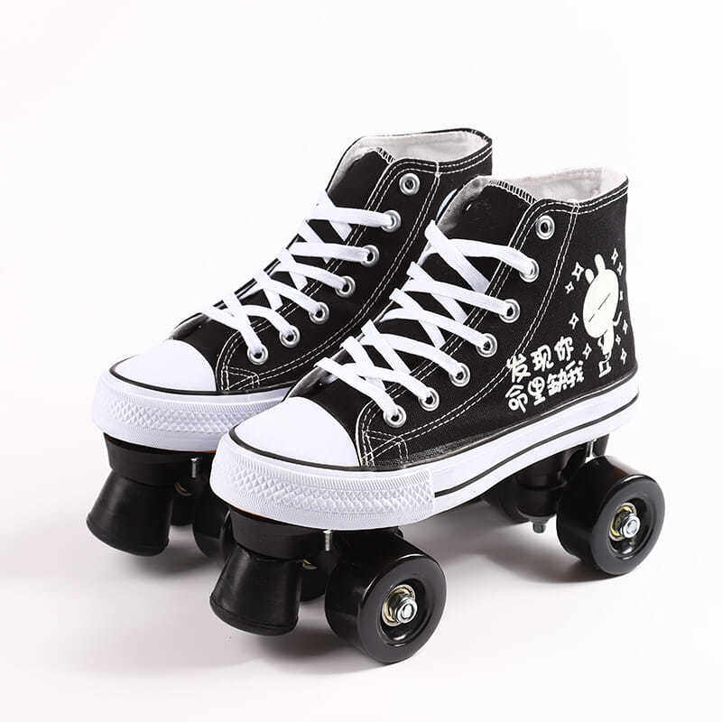 萤光鞋帆布溜冰鞋成年双排滑轮旱冰鞋四轮双排轮滑鞋男闪轮滑冰鞋,运动/瑜伽/健身/球迷用品,双排轮,淘宝优惠券,粉丝福利购,淘宝优惠卷