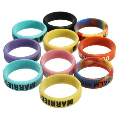 新品10pcs 22mm NonSkid Silicone Rubber Vape Ring Rubber Anti