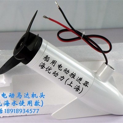 船用水下电动推进器电动马达 电动船A用推进器 潜水电动马达12V24