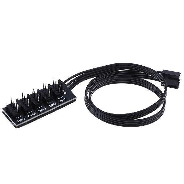 极速40cm 1 To 5 4-Pin Molex TX4 PWM CPU Cooling Fan Splitter