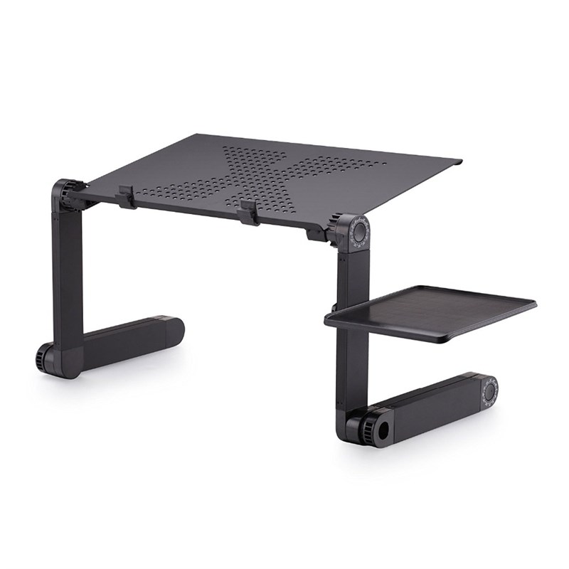 raable Folding Ltptop Stand Aluminum 360 Degrea rYotetion