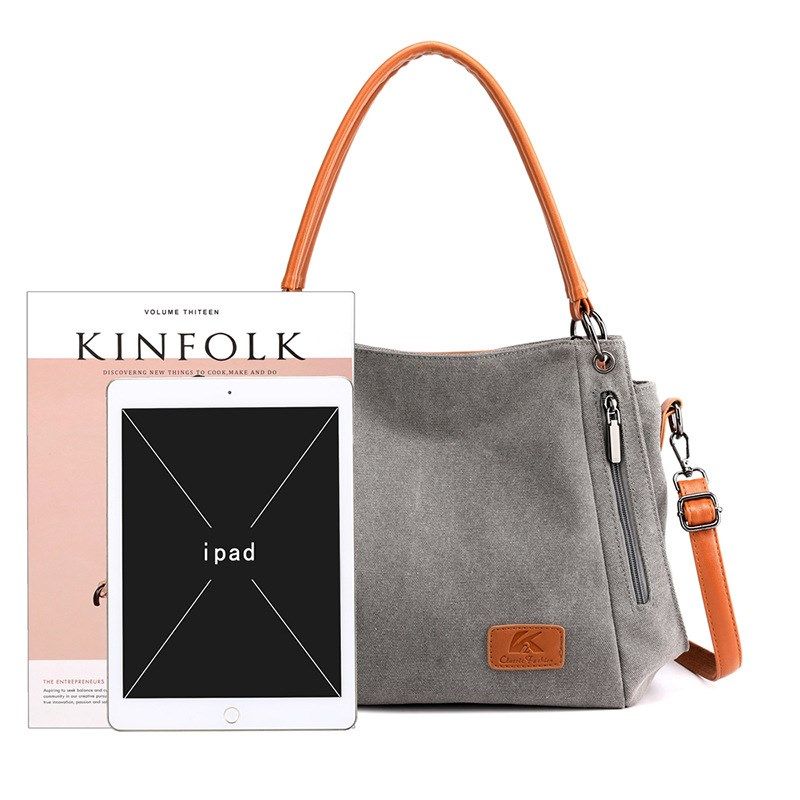 拼接撞色帆布包女包包2023新款大容量文艺单肩包大包包旅行斜挎包,箱包皮具/热销女包/男包,通用款女包,淘宝优惠券,粉丝福利购,淘宝优惠卷