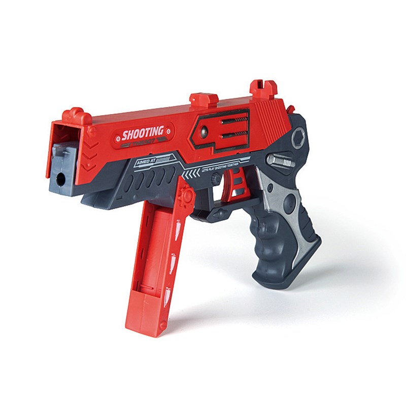 抖音网红玩具男孩塑料可回膛连射皮筋枪连发威力超大可拆卸皮筋枪