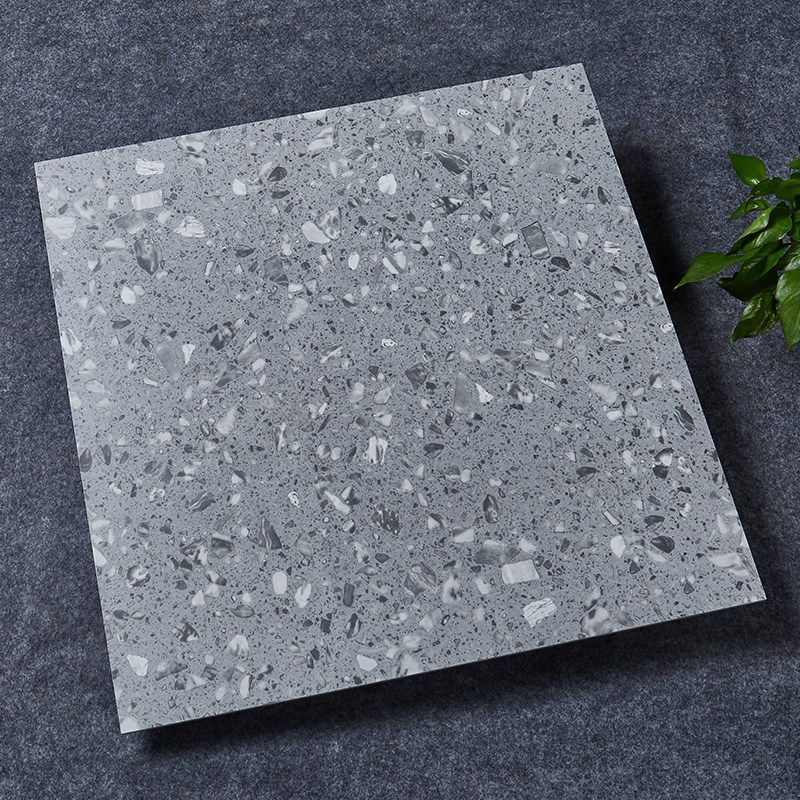 灰色水磨石瓷砖600x600仿古砖800x800餐厅服装店哑光地砖工程墙砖