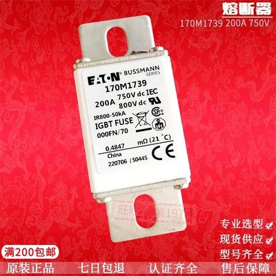 巴斯曼170M1738/170M1739/170M1740/170M1741/170M1742熔断器