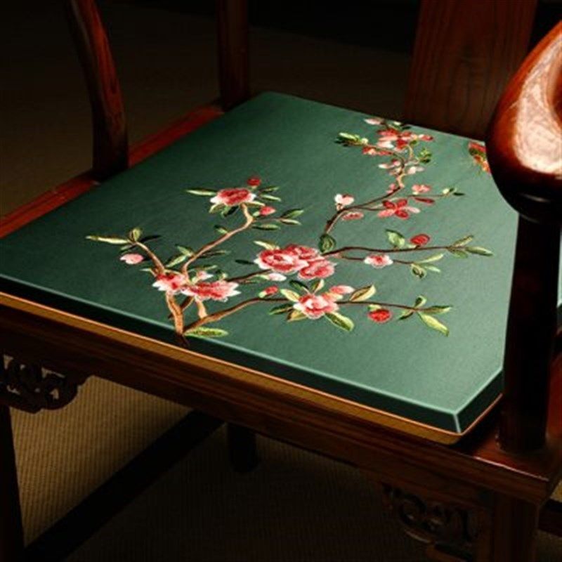 中式红木圈椅坐垫实木家具沙发垫防滑餐桌椅垫茶椅垫座垫定制,居家布艺,椅垫,淘宝优惠券,粉丝福利购,淘宝优惠卷