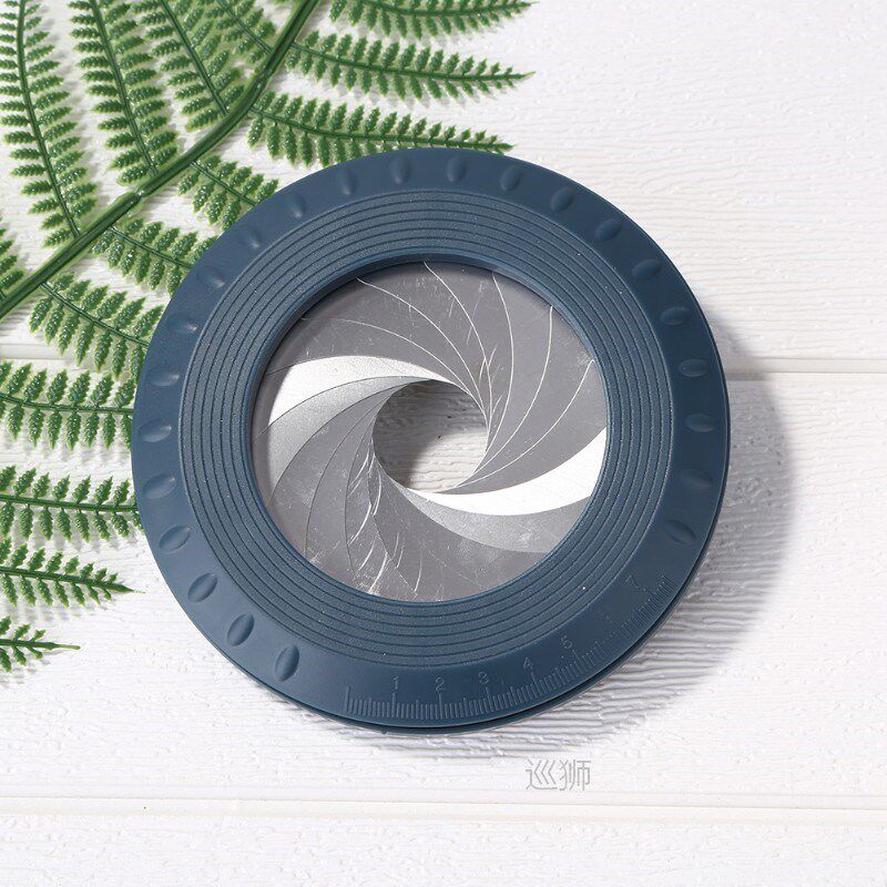 Precise Math Measuring Ruler Stainless Steel Round Baking Ad