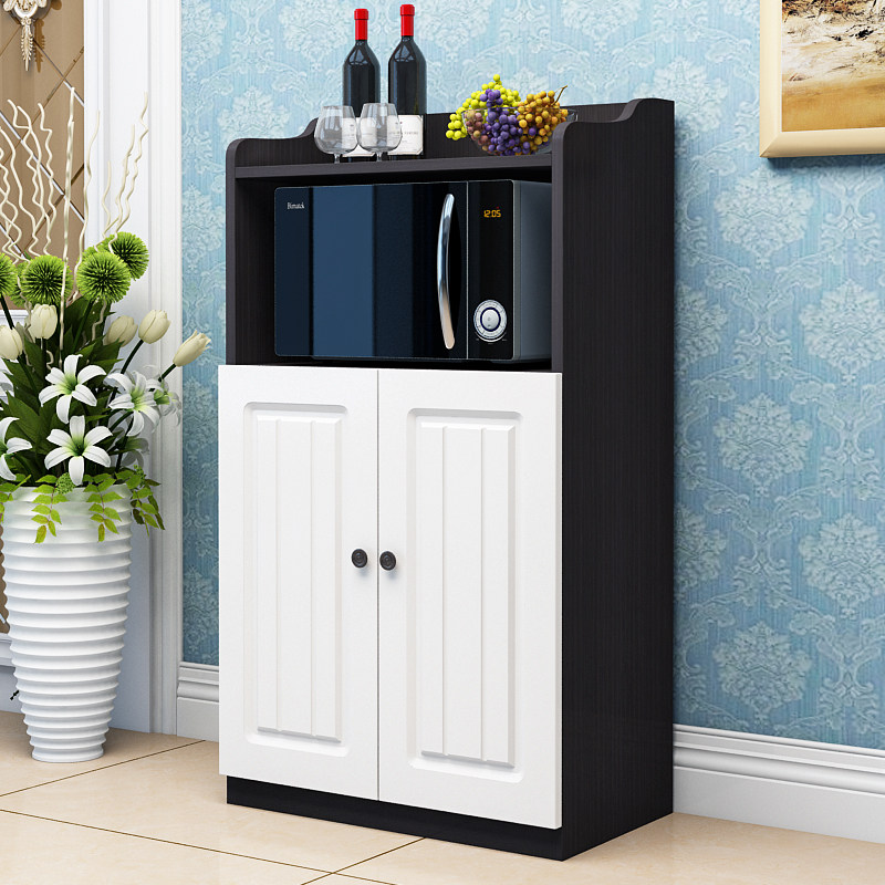 简约微波炉柜子现代厨房储物柜餐厅烤箱收纳边柜碗橱柜组装餐边柜,住宅家具,餐边柜,淘宝优惠券,粉丝福利购,淘宝优惠卷