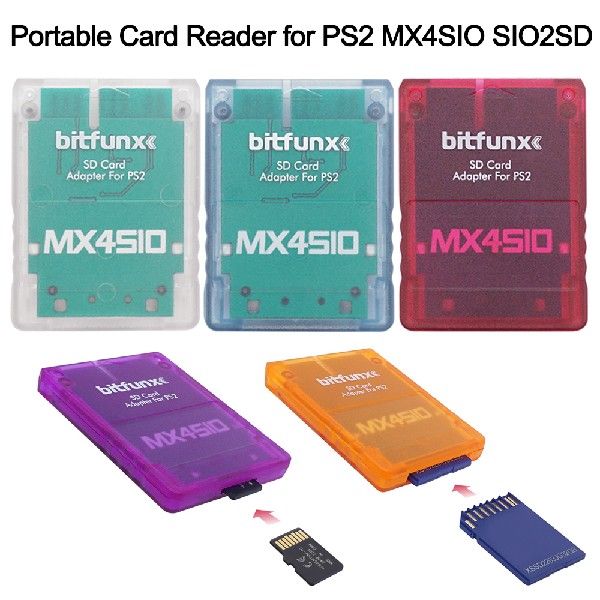 推荐For PS2 MX4SIO SIO2SD TF/SD Adapter Memory Card Program