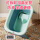儿童洗澡桶宝宝可摺叠泡澡桶小孩家用可坐浴桶婴儿大号浴盆游现货