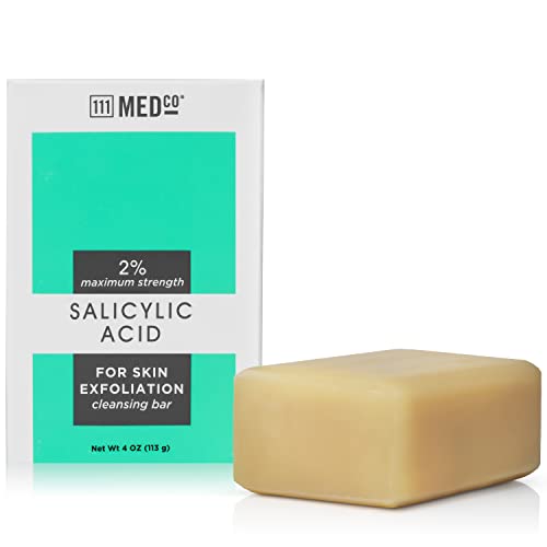 推荐111MedCo 2% Salicylic Acid Cleansing Soap Bar