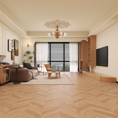 罗浮威尔柔光天鹅绒鱼骨纹木纹瓷砖600x1200卧室客厅X仿实木地板