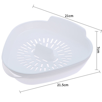 漏蛋清隔蛋黄分离器加大号烘焙家用三角形鸡蛋液隔V离神器过滤工