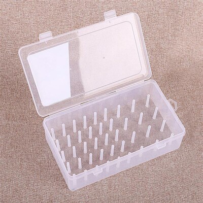 Sewing Thread Storage Box 42 Pieces Spools Bobbin Carrying