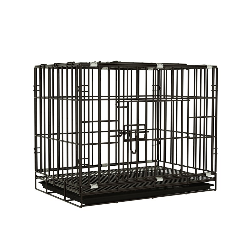 皮大猫泰迪狗笼子带厕所室内家用猫笼可折叠P加粗加密小型鸡兔笼
