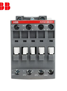 ABB交流接触器AX0A9-30-11012A18A25A32A40 A50A65A8095A 10V22BY