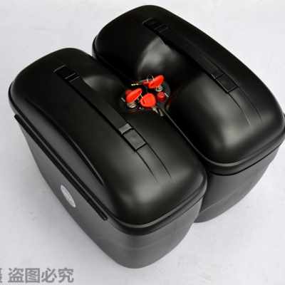 现货厂销适用于启典150升改装边箱侧箱行李箱边箱架后备