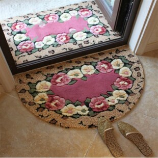 半圆小地毯入户进门地垫门垫卧室厨房卫生间浴室门口吸水防滑脚垫