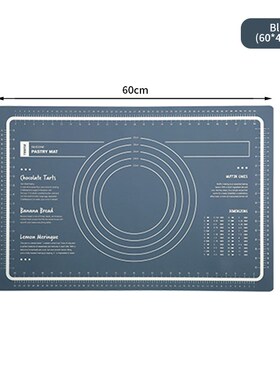 Silicone Rolling Dough Pad Kneading Mat with Scale Flour Piz