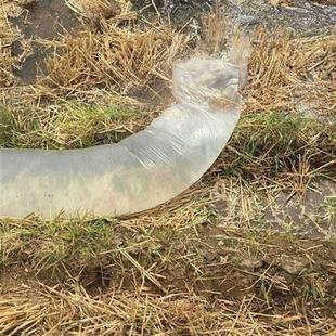 网红一次性浇地水带塑料水龙地龙带垄沟灌溉水袋软管子地垄沟农用