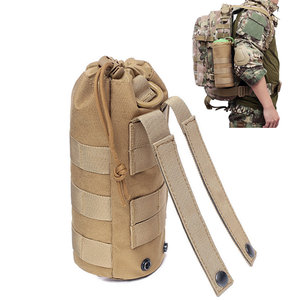 速发Tactical Molle Water Bottle Bag Pouch For Military Outdo