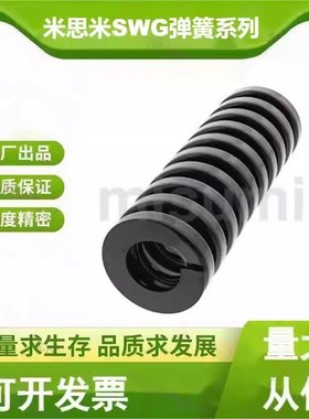 米斯米黑色矩形弹簧SWG10/12/14/16/18/20/25/27/35/40/50/60