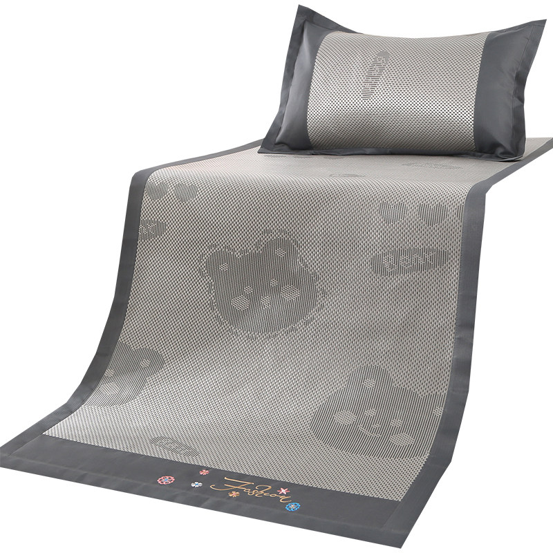 单人凉席可水洗机洗夏季学生宿舍草席寝室折叠软冰丝席夏天藤席子,床上用品,冰丝席,淘宝优惠券,粉丝福利购,淘宝优惠卷