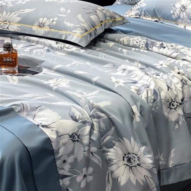 冰丝夏被空调被夏凉被床单四件套夏天薄款被子夏季学生宿舍可机洗,床上用品,学生床品套件,淘宝优惠券,粉丝福利购,淘宝优惠卷