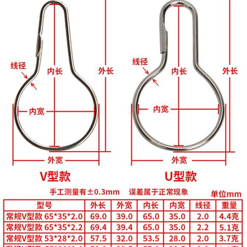 滚珠窗帘挂钩环活动开口挂环扣金属浴帘钩子门帘防飘钩配件葫芦钩
